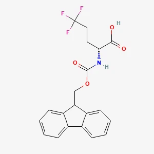 (R)-2-(2-((9H-플루오렌-9-일)옥시)아세트아미도)-5,5,5-트리플루오로펜탄산丨CAS 144207-42-1
