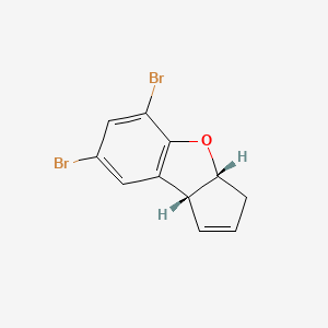(3aS,8bS)-5,7-디브로모-3a,8b-디하이드로-3H-사이클로펜타벤조푸란丨CAS 84599-02-0